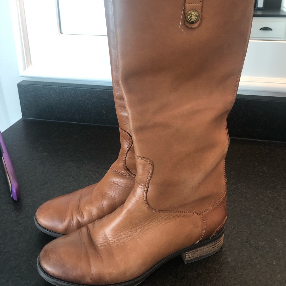 Sam Edleman Leather Penny Riding Boots